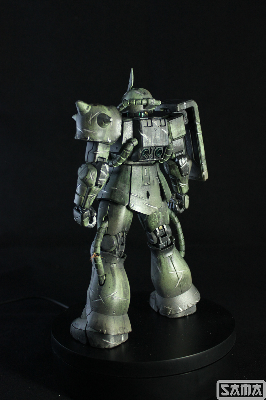 Custom Zaku II | Gundam - SAMA Dioramas